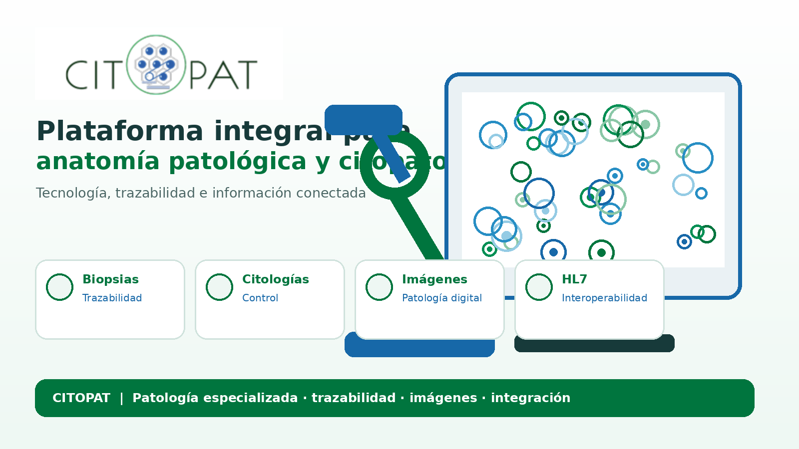 ¿Qué diferencia a CITOPAT de un LIS básico?